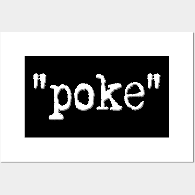 "poke" Wall Art by Kadeda RPG